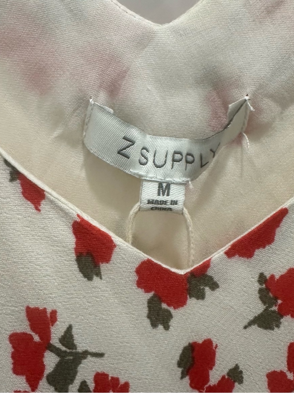 Z SUPPLY HANA LA ROSA DITSY MAXI in medium NWT - Picture 7 of 7